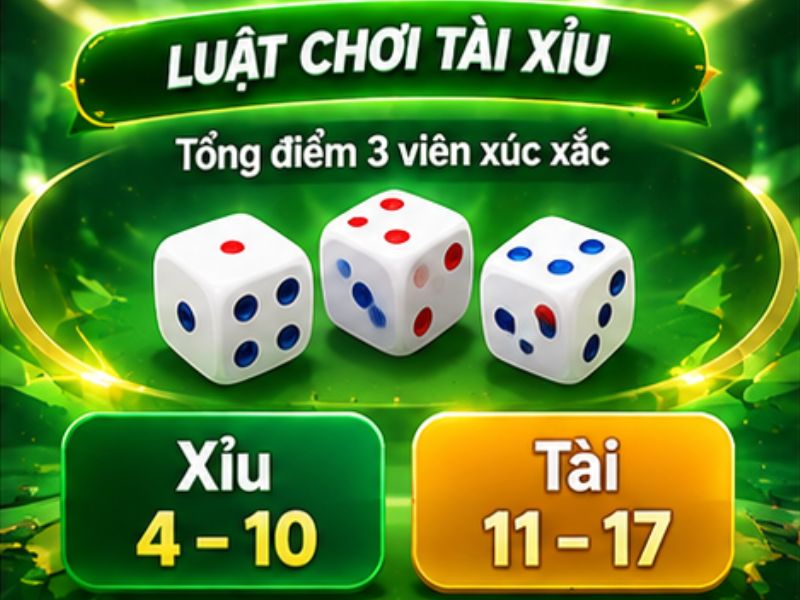 Luật Chơi Tài Xỉu 69VN