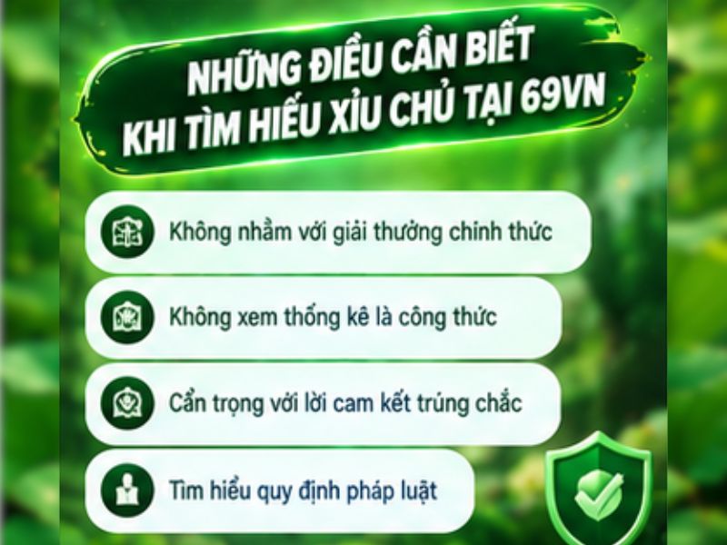 Những Điều Cần Biết Khi Tìm Hiểu Xỉu Chủ Tại 69VN